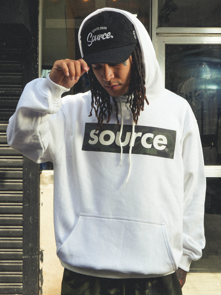Worldwide Icon Pullover Hoodie - Jungle Veil