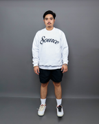 Big Script Pullover Sweatshirt
