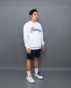 Big Script Pullover Sweatshirt