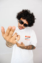 Protect Your Source Oversized Tee - White