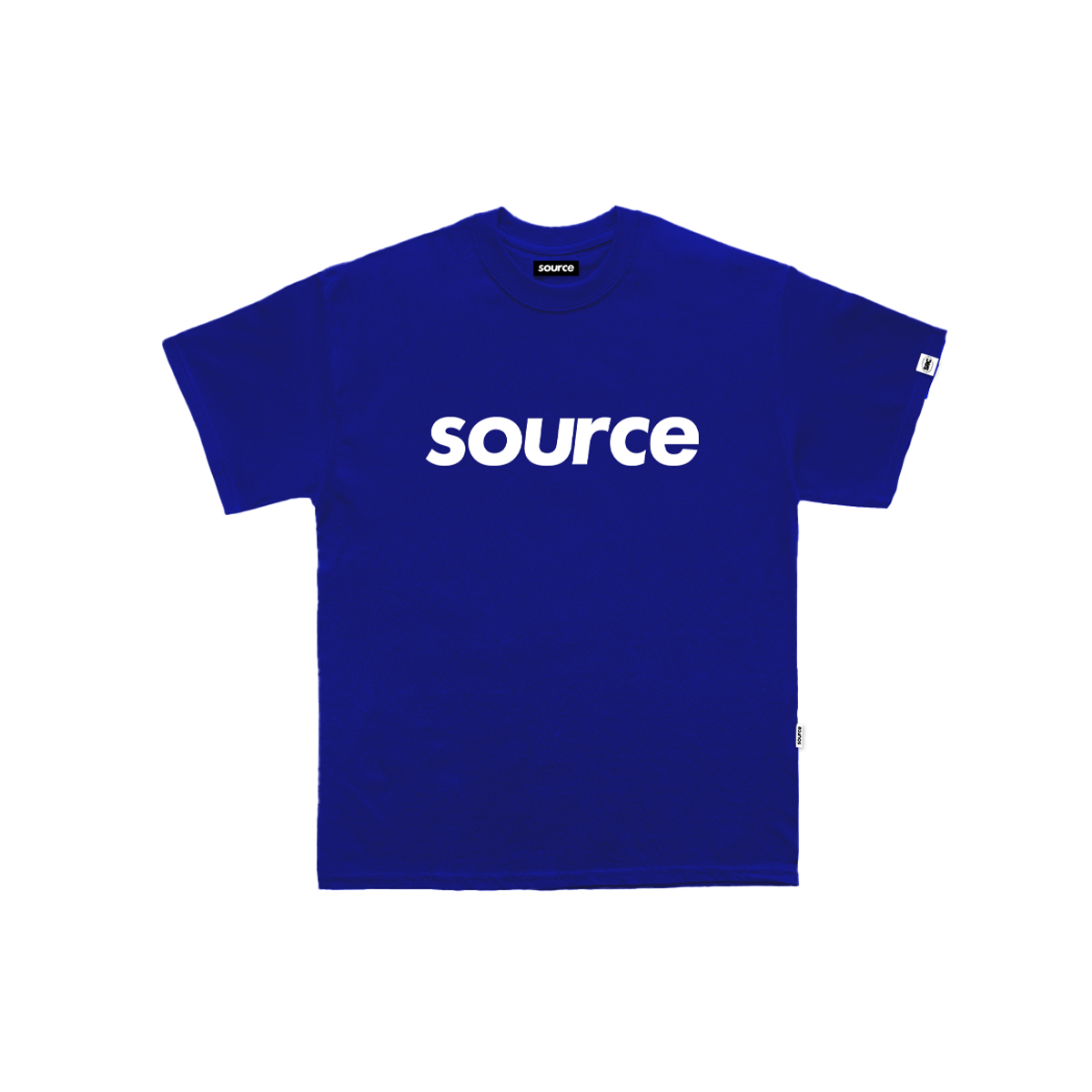 OG Logo Worldwide in Blue Oversized Tee