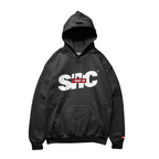 Box Overlap Oversized Hoodie