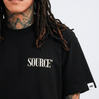 Paid To Take The Risk Tee - Black