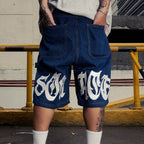 Everywhere Denim Work Shorts - Dark Blue