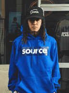 Worldwide Icon Pullover Hoodie - Sonic Blue