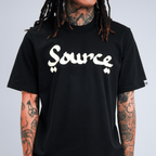 Arabic Logo Tee - Black