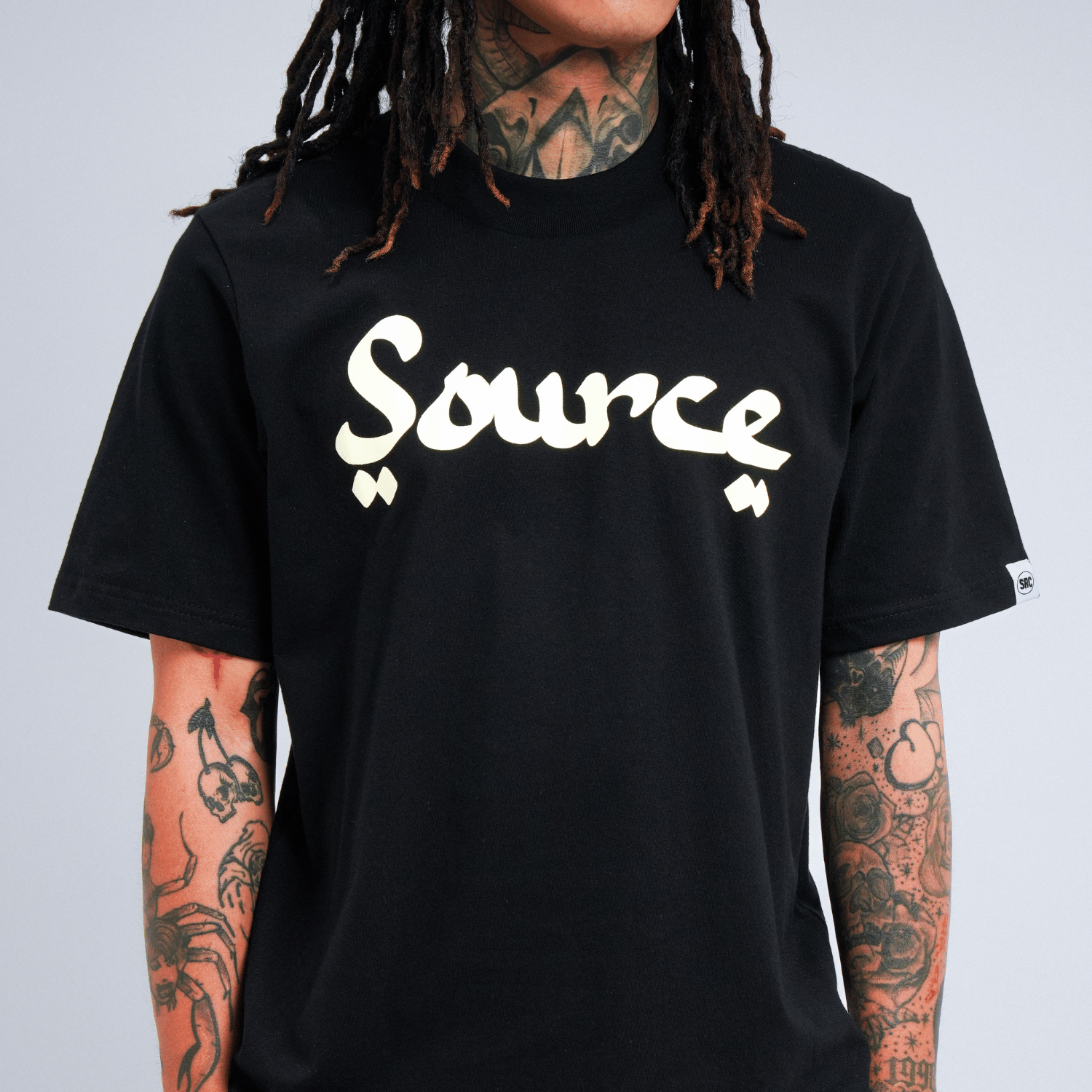 Arabic Logo Tee - Black