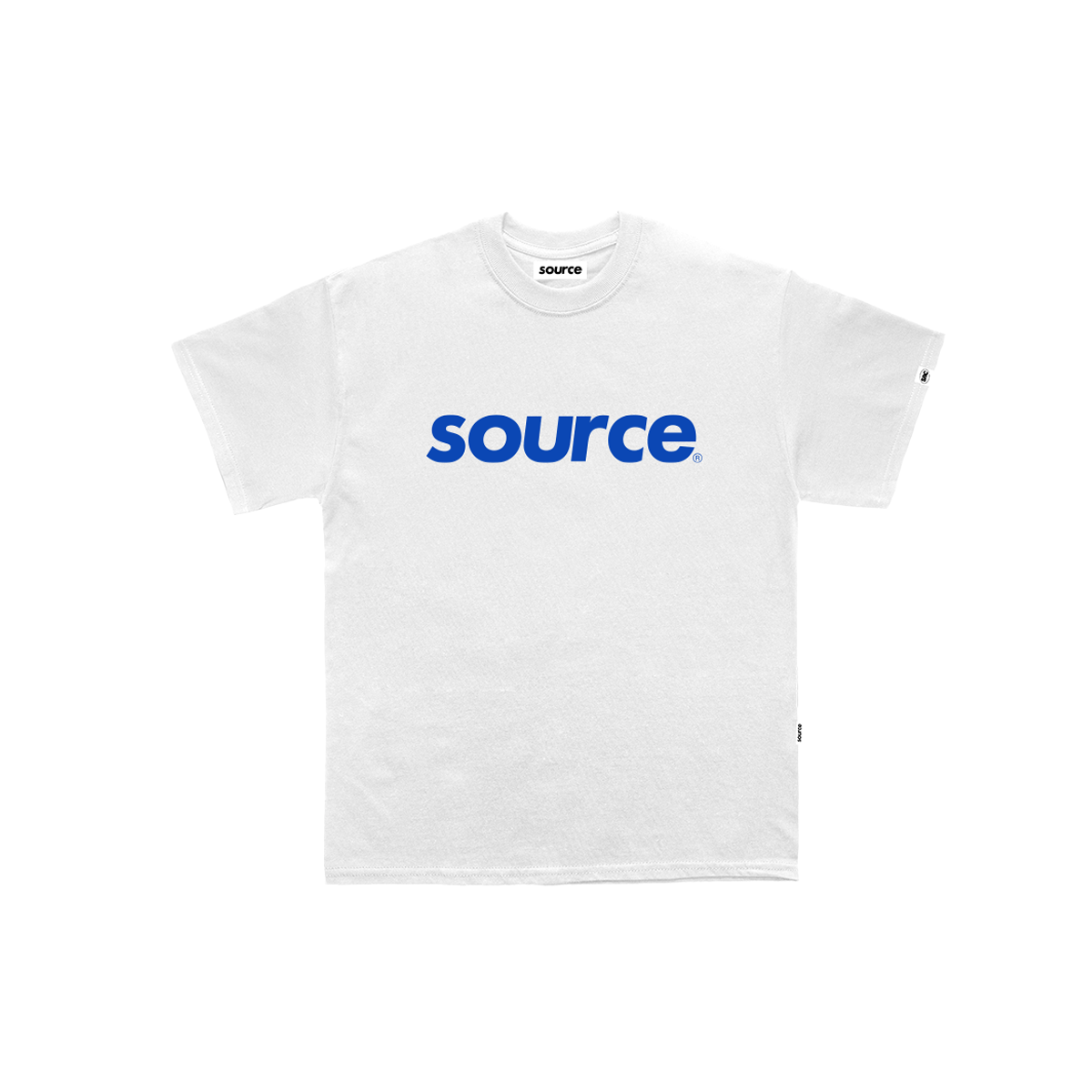 OG Logo Oversized Tee - Blue in White