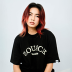 Dyslexia Oversized Tee - Black