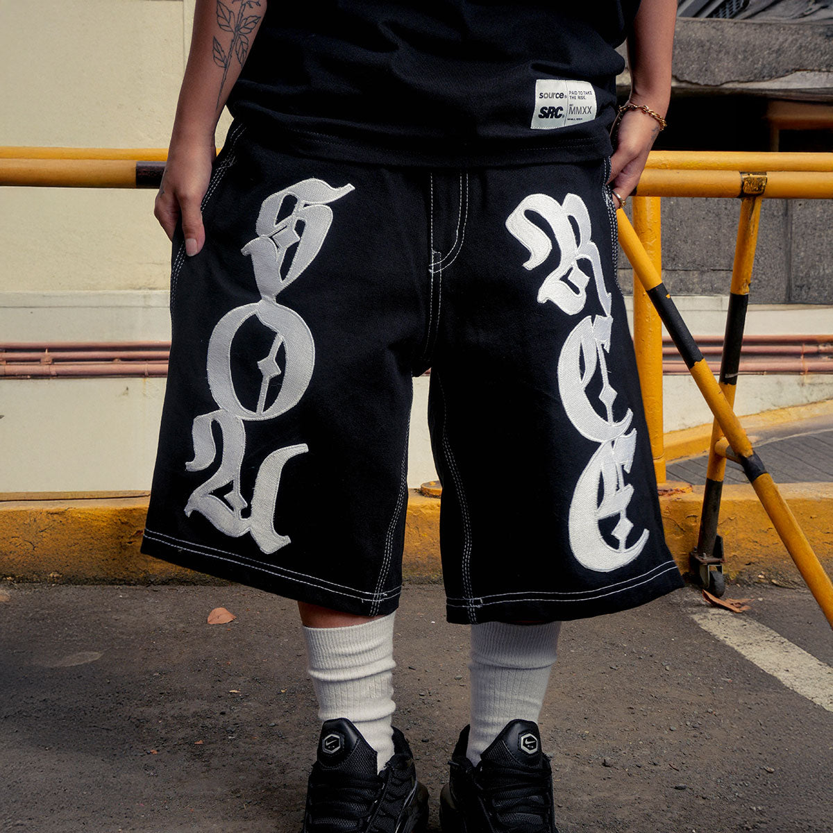 Everywhere Denim Work Shorts - Black