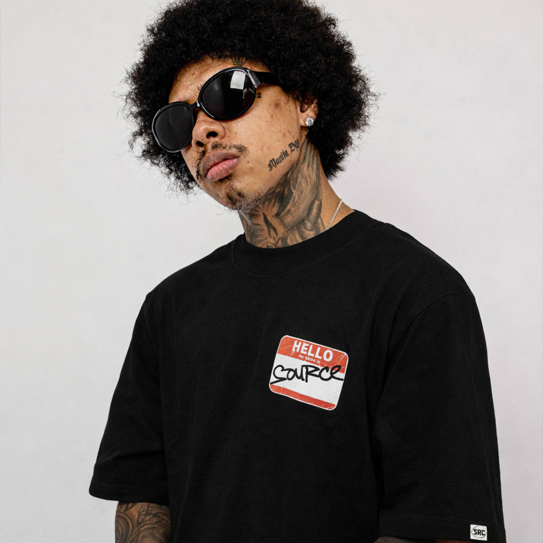 Protect Your Source Tee - Black