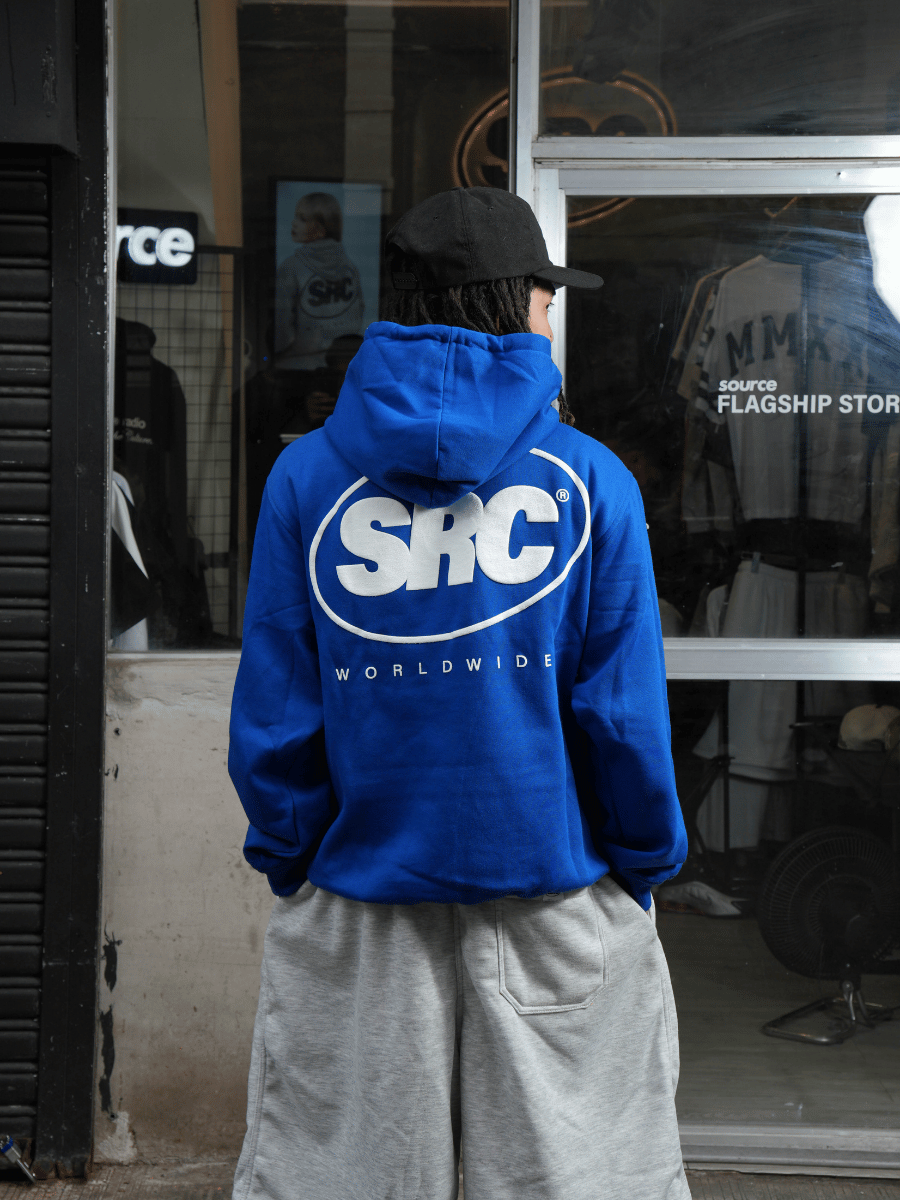 Worldwide Icon Pullover Hoodie - Sonic Blue