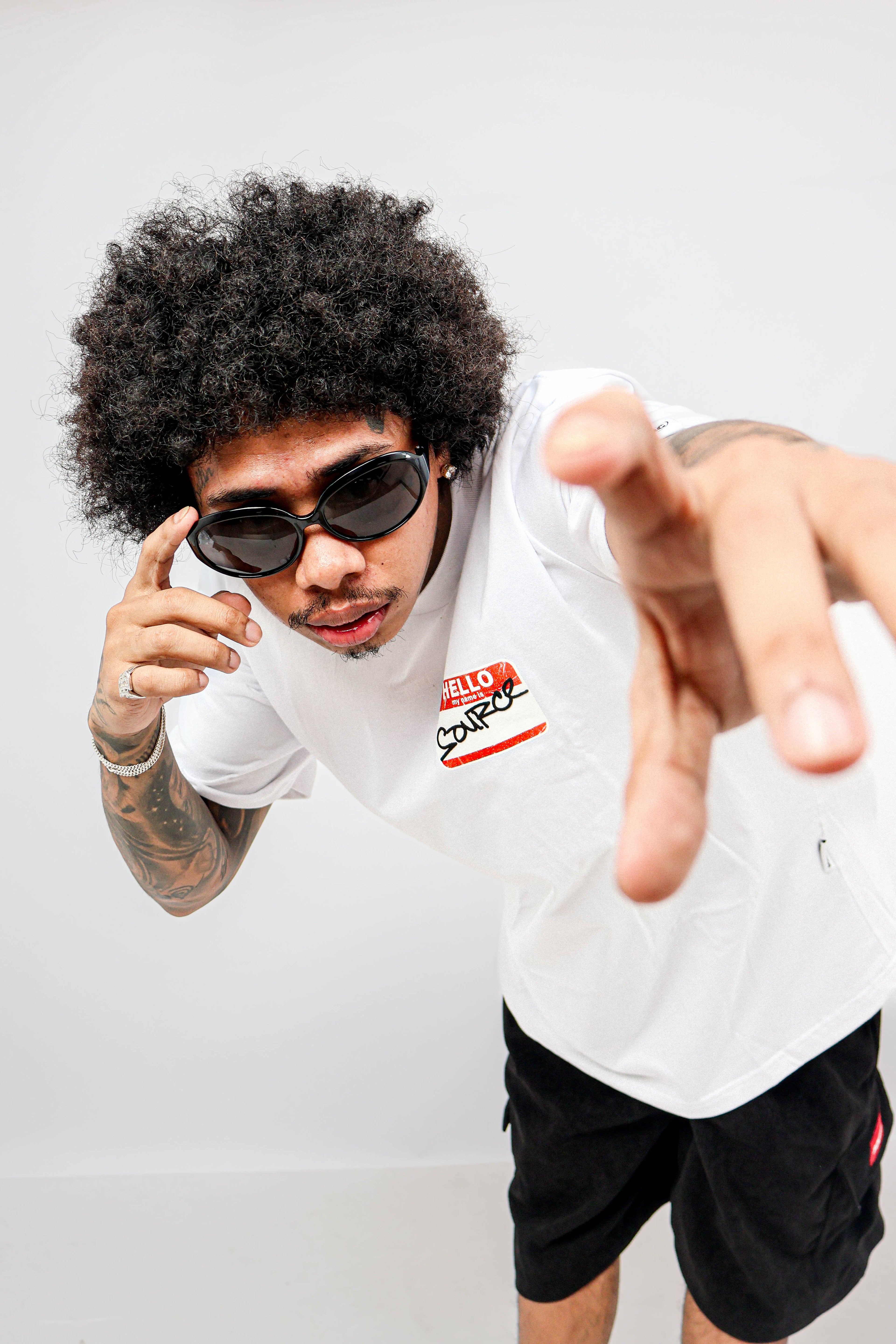 Protect Your Source Oversized Tee - White