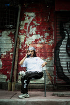 Cola Oversized Tee - White