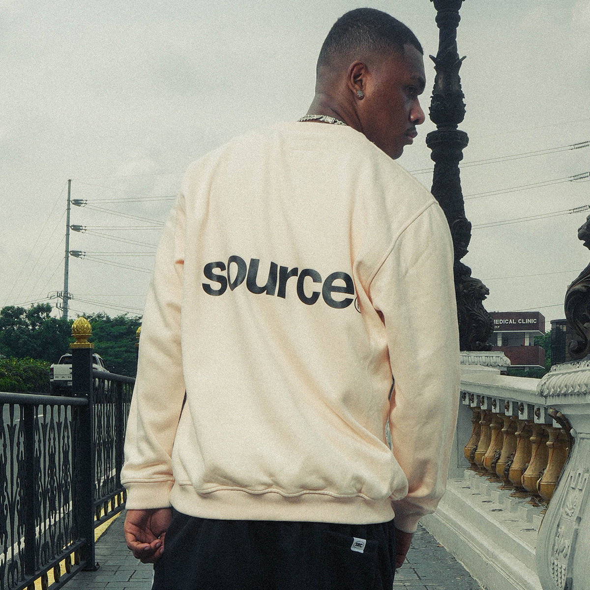 Raw Pullover Sweatshirt