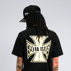 Forged Cross Tee - Black