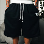 Tagged Sweatshorts - Black