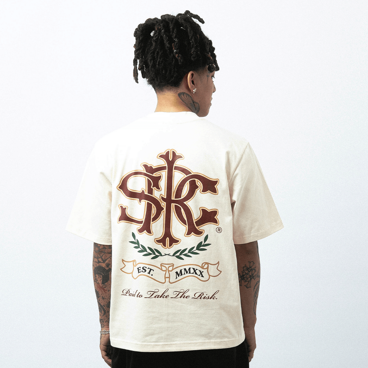 Prestige Boxy Tee - Bone