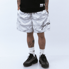 Silver Scales Mesh Shorts