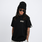 Paid To Take The Risk Tee - Black