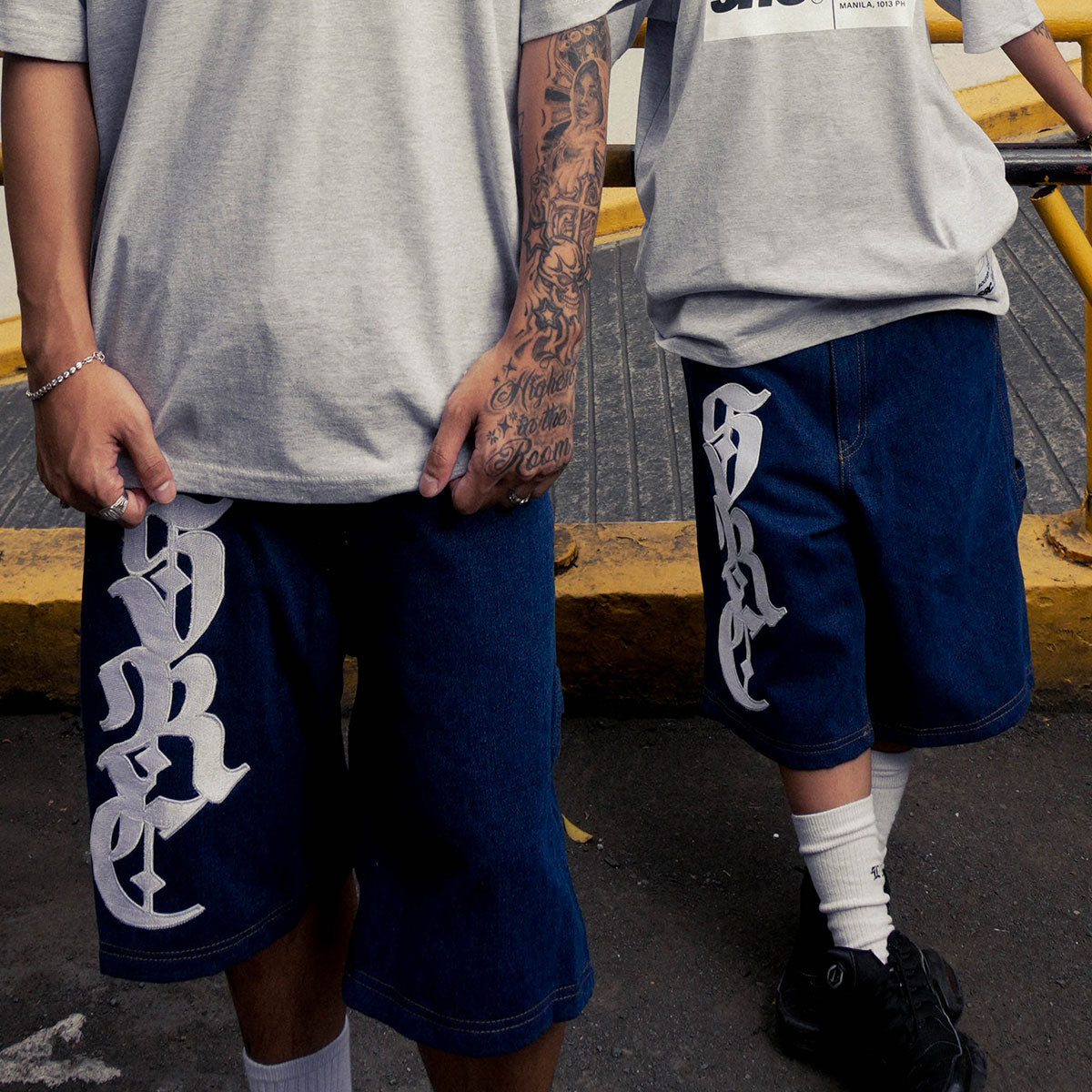 Everywhere Denim Work Shorts - Dark Blue