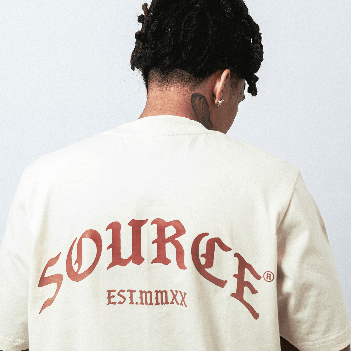 Off Hours Boxy Tee - Bone