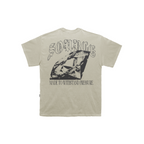 Diamond Oversized Tee - Oat