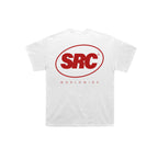 OG Logo Oversized Tee - Red in White