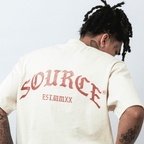 Off Hours Boxy Tee - Bone
