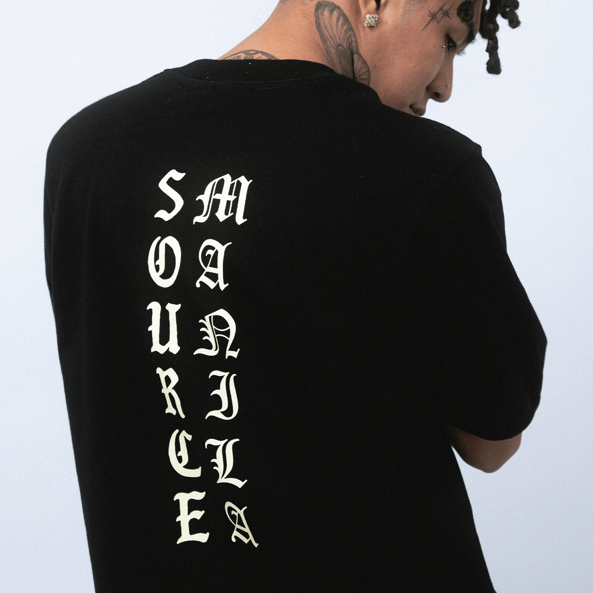 Monument Boxy Tee - Black