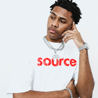 OG Logo Oversized Tee - Red in White