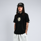 Forged Cross Tee - Black