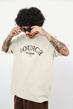 Dyslexia Oversized Tee - Oat