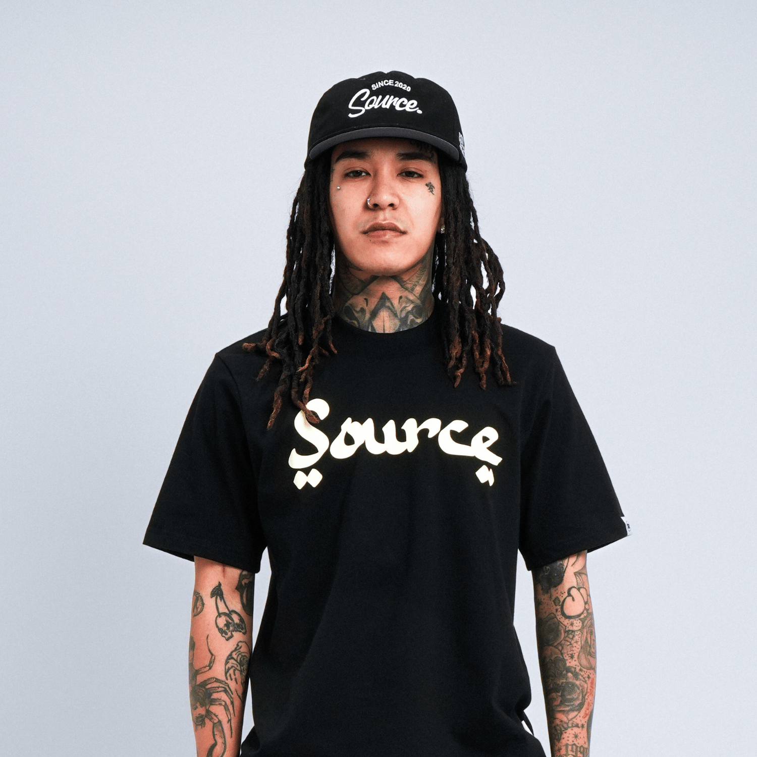 Arabic Logo Tee - Black