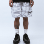Silver Scales Mesh Shorts