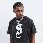 Distressed Oversized Tee