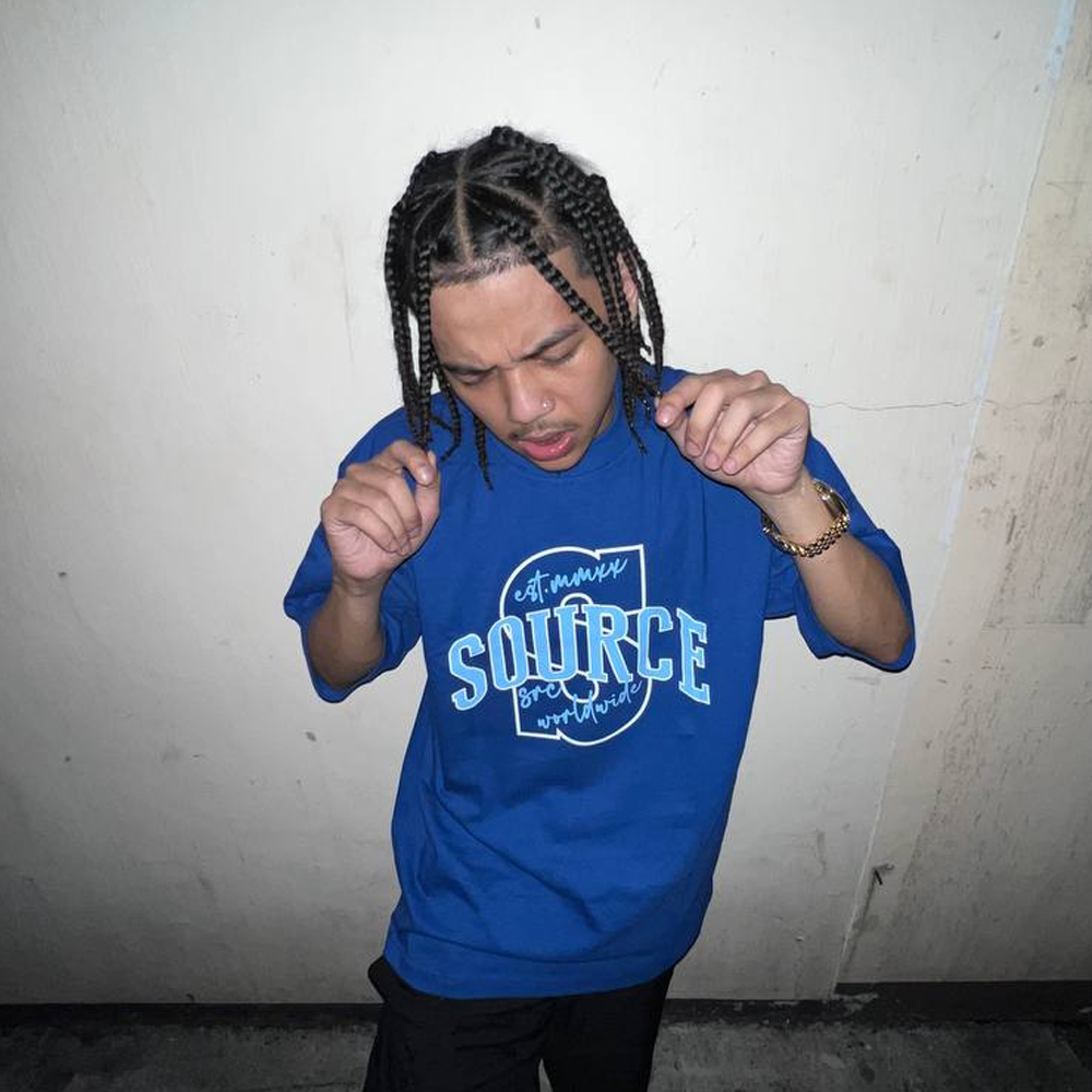 Big S Oversized Tee - Blue