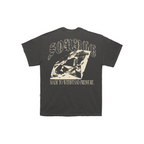 Diamond Oversized Tee - Charcoal