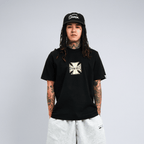 Forged Cross Tee - Black