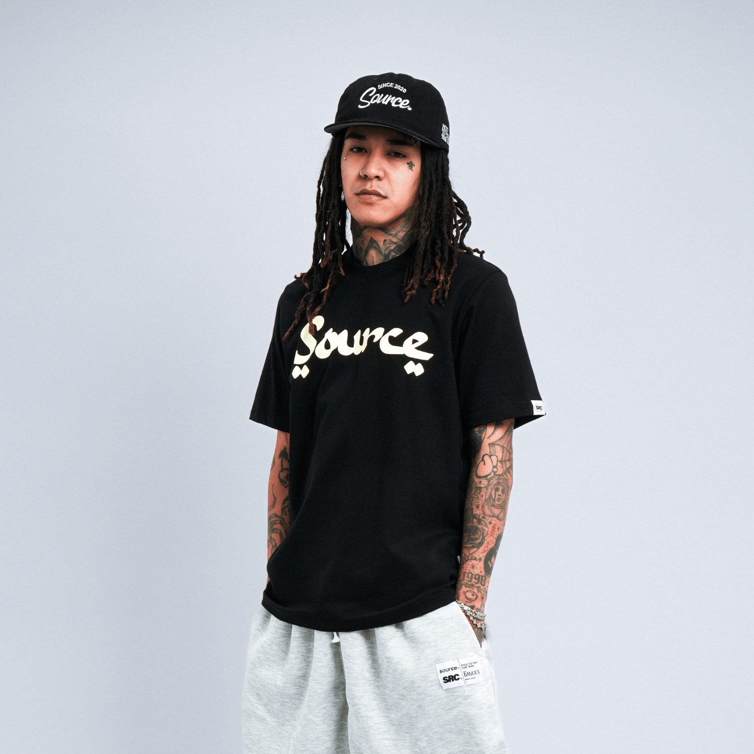 Arabic Logo Tee - Black
