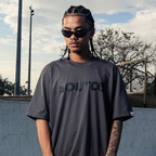 OG Logo Oversized Tee - Stealth
