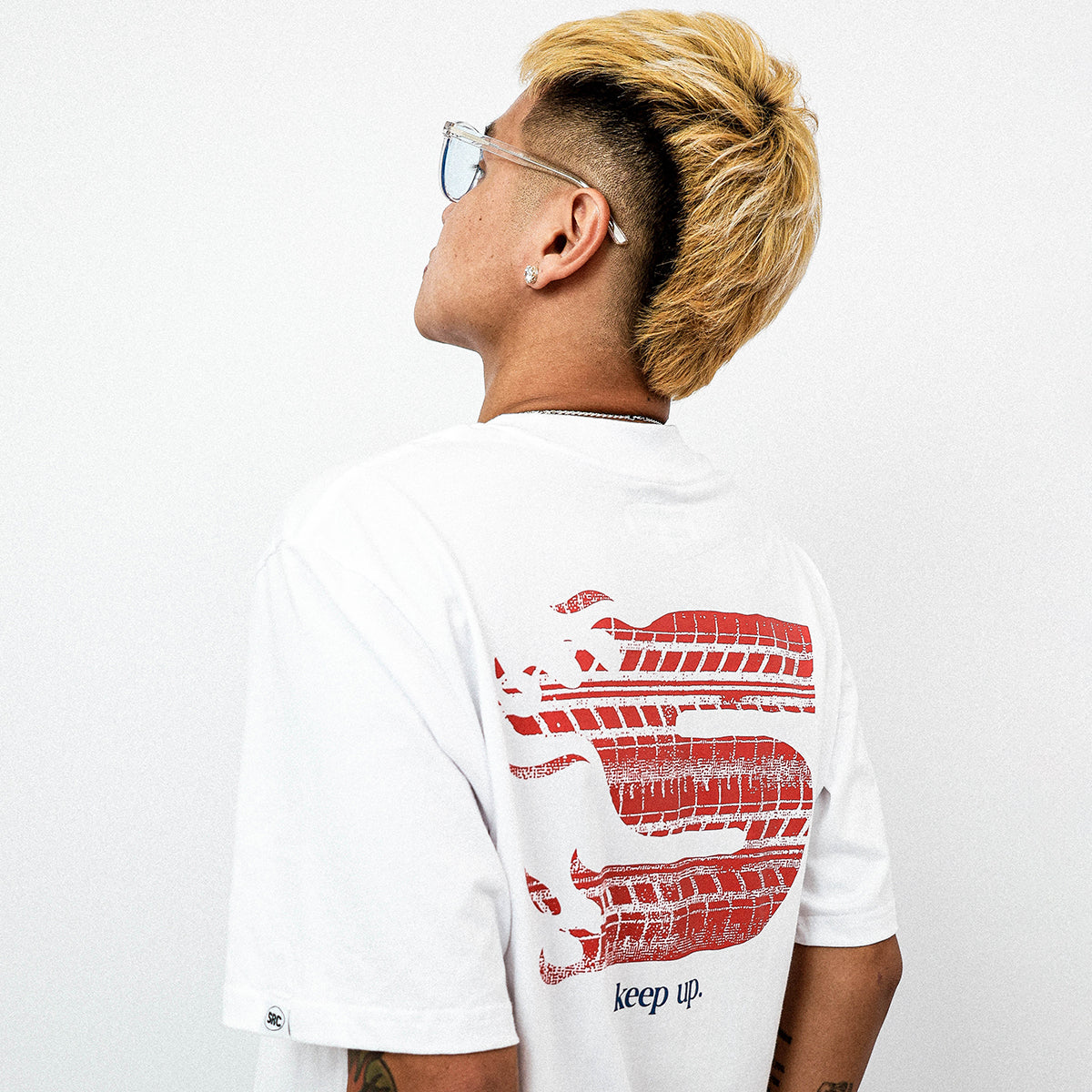 Keep Up Oversized Tee