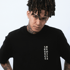 Monument Boxy Tee - Black