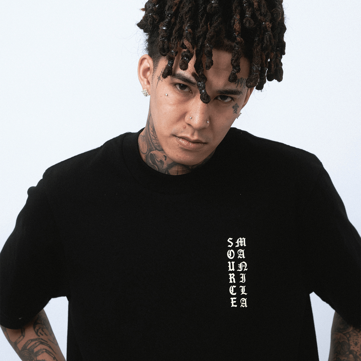 Monument Boxy Tee - Black