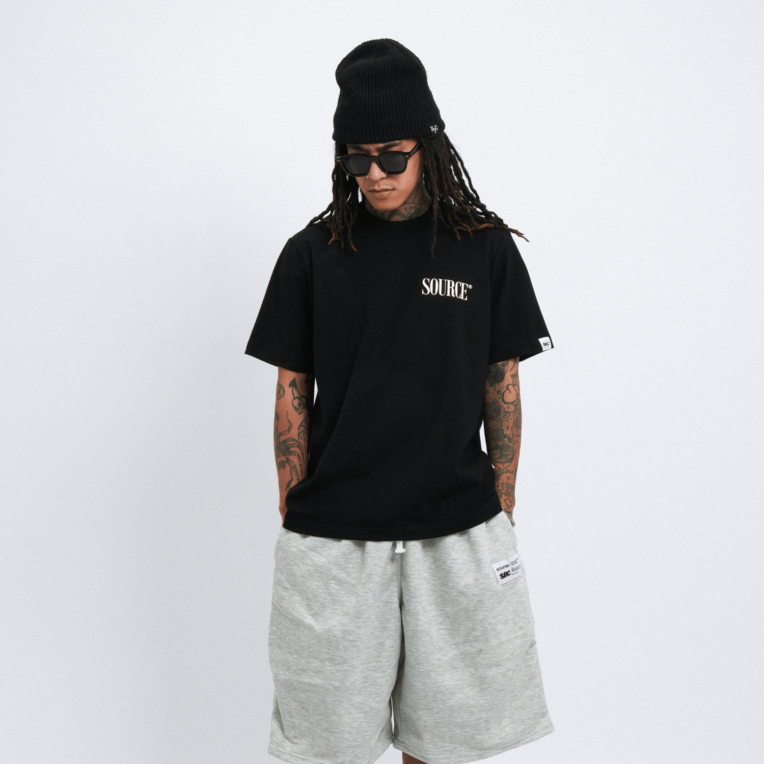 Paid To Take The Risk Tee - Black