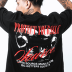 Gloves Up Boxy Tee - Black