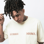 Off Hours Boxy Tee - Bone