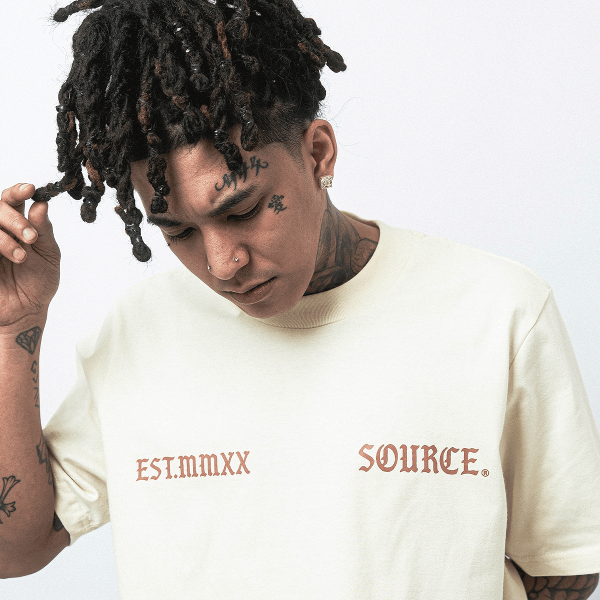 Off Hours Boxy Tee - Bone