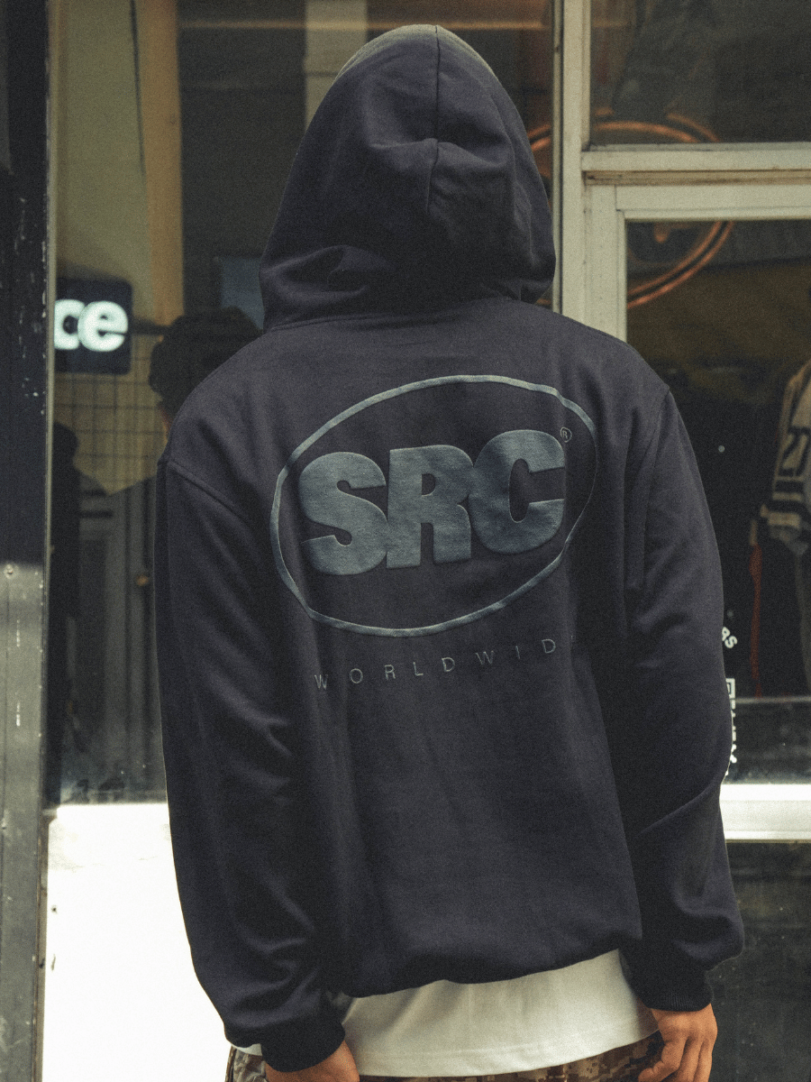 Worldwide Icon Pullover Hoodie - Carbon Shadow