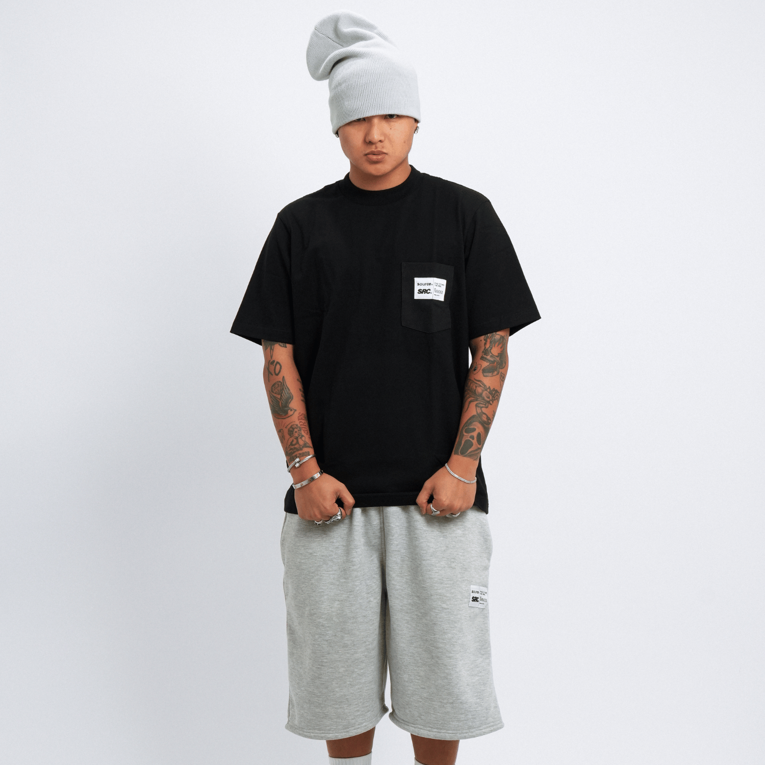 Utility Pocket Tee - Black